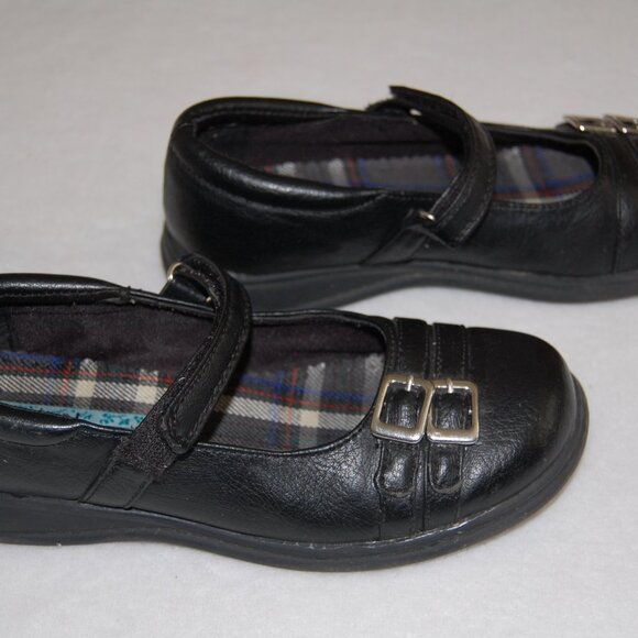 Rachel Shoes, Girls Size 3, Mary Jane Slip-on, Black - Picture 5 of 8